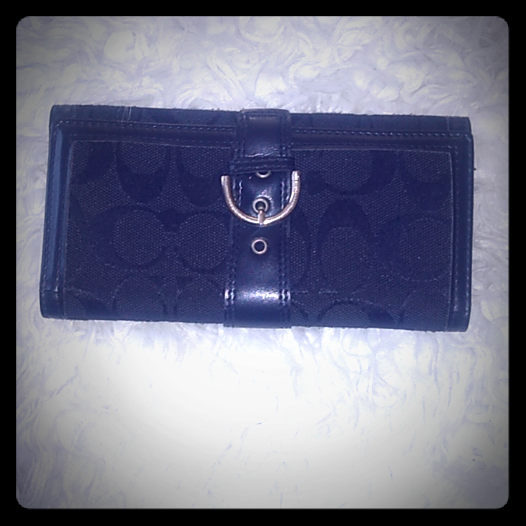 Coach Checking Wallet